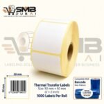 50mm x 50mm Thermal Transfer Labels 2 x 2 Inch - Image 3
