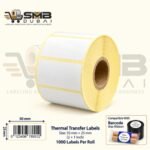 50mm x 25mm Thermal Transfer Labels 2 x 1 Inch - Image 3
